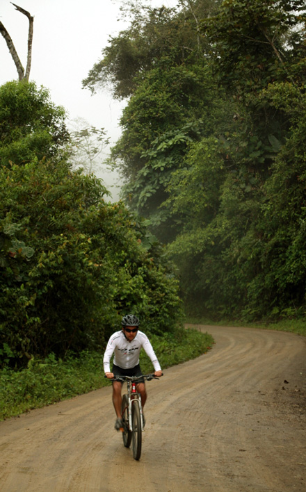 Mountainbiking entre Pacto y Santa Rosa